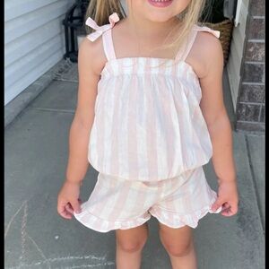 Garanimals Striped Tank/Shorts Set Size 2T
